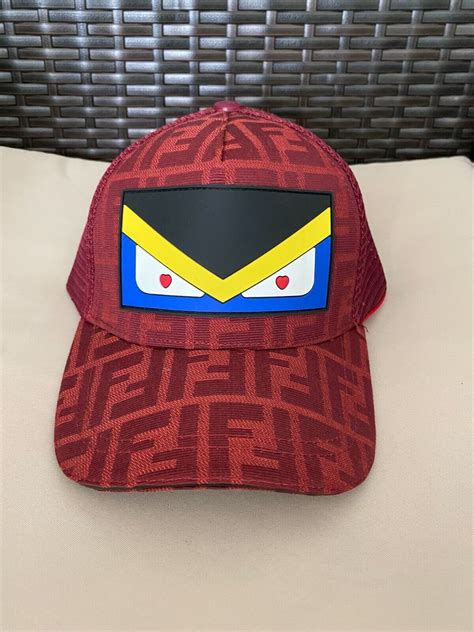 fendi trucker hat|Fendi Suede Mesh Trucker Cap .